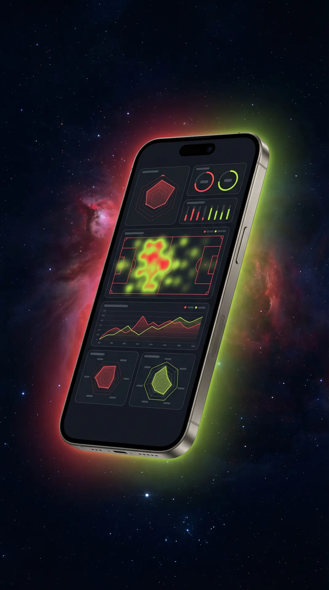 Scout monitorando campo com celular